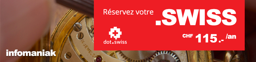 Enregistrer un domaine .swiss